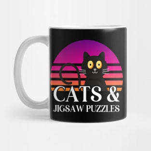 Cats & Jigsaw Puzzles Mug